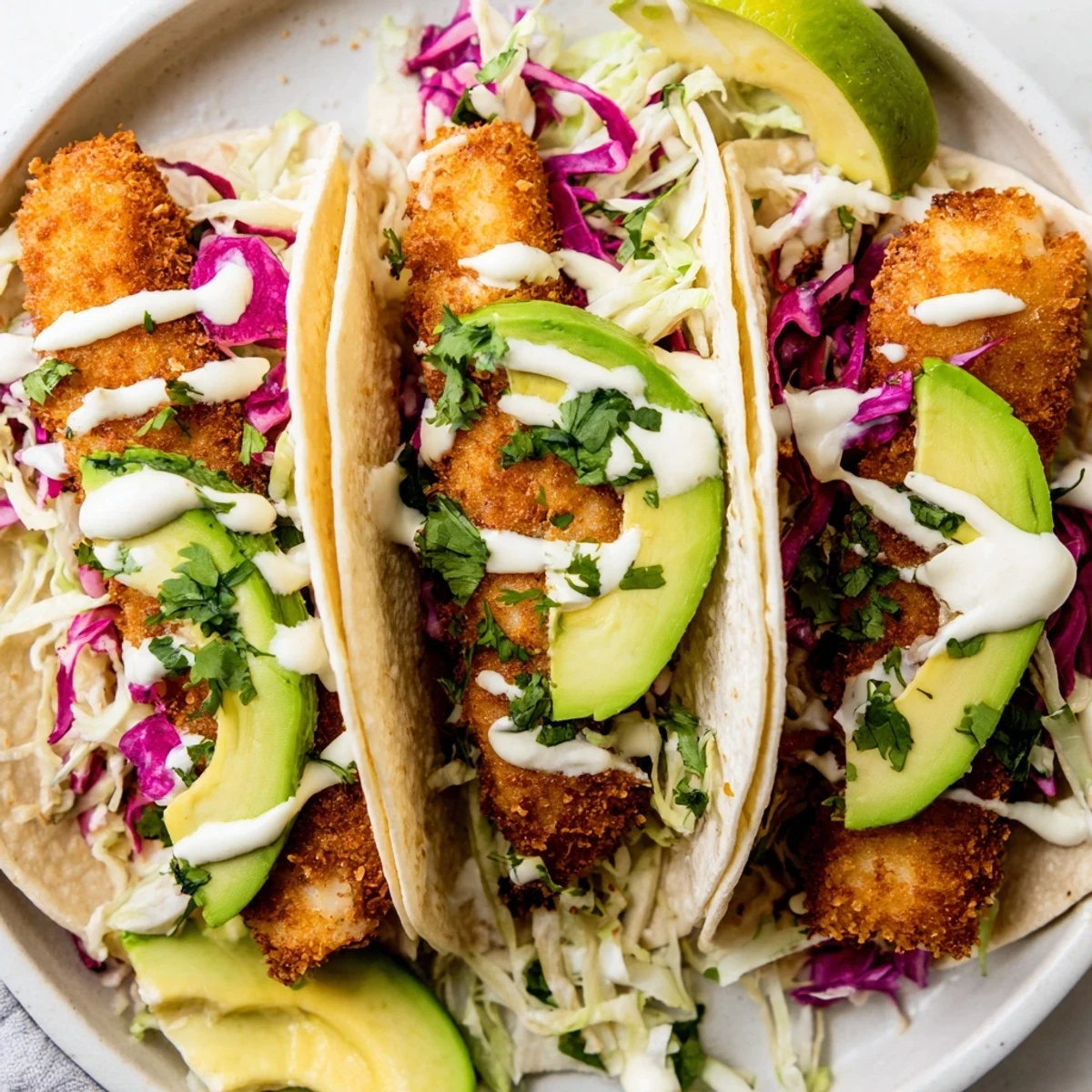 BAJA FISH (TACOS)