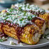 Elote-Style Microwave Corn Cob