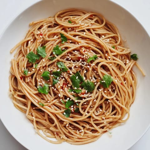Spicy Sesame Noodle Salad