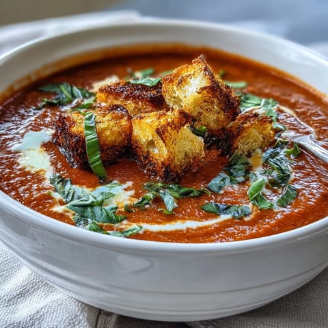 Creamy Roasted Tomato Soup