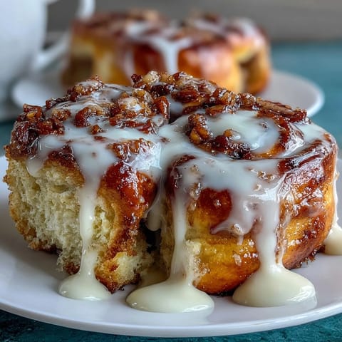 Cinnamon Roll Pancake Casserole