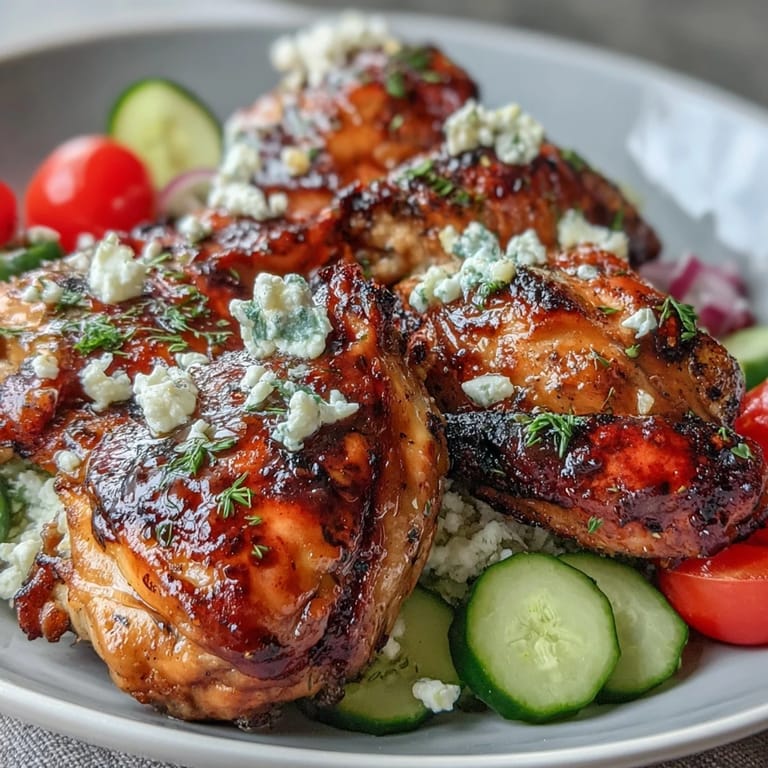Juicy grilled chicken breast served over quinoa with colorful vegetables and zesty lemon dressing.