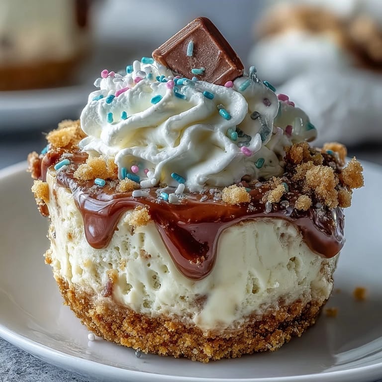Festive mini cheesecake bites, decorated for graduation, a delightful crowd-pleasing dessert.