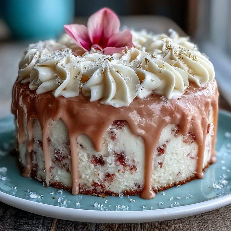Show-stopping Bridal Shower Rosé Velvet Cake, perfect for festive celebrations.