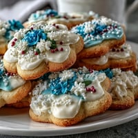 Spring Cookies Flower Shortbread Icing